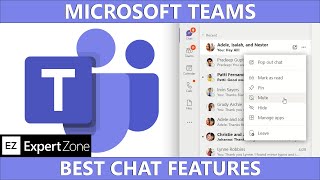 Microsoft Teams  Chat in Teams  Tips and Tricks [upl. by Alarise]