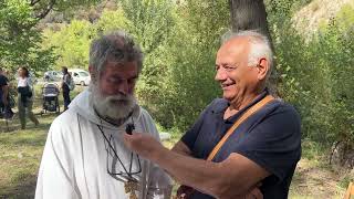 Intervista allEremita Frederic Vermorel del Monastero di SantIlarione a Caulonia [upl. by Akapol]