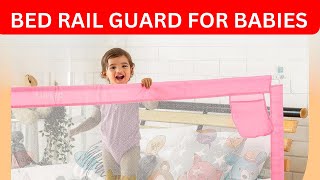 LuvLap Comfy Baby Bed Rail Guard for Baby amp Toddler Safety [upl. by Aldora]