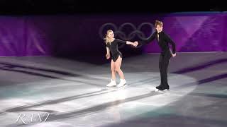 Evgenia TARASOVA amp Vladimir MOROZOV 4K 180225 Pyeongchang 2018 Figure Skating Gala Show [upl. by Yrrad]