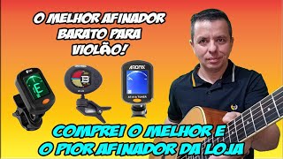 O MELHOR AFINADOR BARATO PARA VIOLÃO 👉 Olha a BESTEIRA que eu fiz 😂😂😂 [upl. by Urias406]