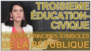 Valeurs principes et symboles de la République  Education Civique  3e  Les Bons Profs [upl. by Ashraf]