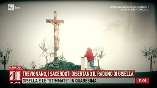 Trevignano i sacerdoti disertano il raduno di Gisella  Storie italiane 04032024 [upl. by Las]