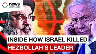 Israels yearslong operation to kill Hezbollah leader Hassan Nasrallah [upl. by Alvinia]