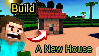 Build A New House In Minecraft minecraft herobrine [upl. by Hnilym]