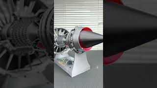 A turbofan engine model that emits lightenginemodel model toys engine turbofan [upl. by Natlus]