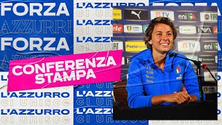 Conferenza stampa Giacinti e Simonetti  Womens EURO 2022 [upl. by Filippa]