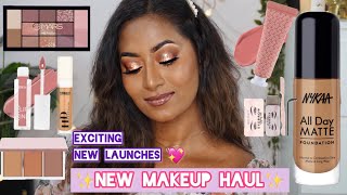 NEW MAKEUP HAUL ✨ Exciting New Launches ✨  Nykaa beauty Kay beauty  Mars  Insight Cosmetics etc [upl. by Dodds]