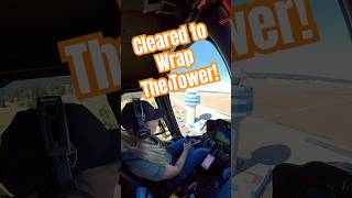 “Cleared to Wrap the Tower” Super cool Maverick moment with ATC at Comox helicopter [upl. by Flavia]