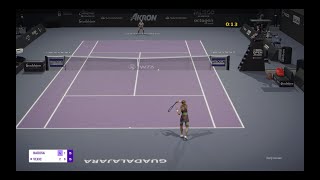 Tiebreak PC Career Badosa Guadalajara Vekic Keys Sakkari Early Access 6 Expert [upl. by Neerihs]