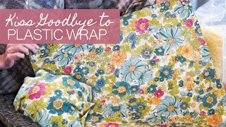 How to Make Beeswax Wraps  EASY amp REUSABLE FOOD WRAPS  Ditch the plastic [upl. by Aicele]