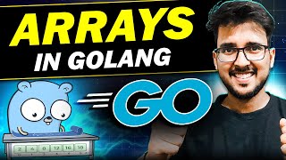 Array in Golang 🚀 Golang tutorial for beginners golangtutorial princebhai developers [upl. by Sucerdor804]