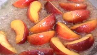 Peach Tartlet Recipe  Mini Peach Tarts [upl. by Camella733]