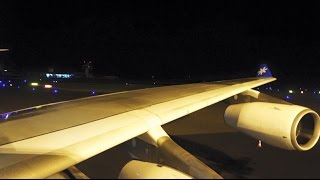 AIR TAHITI NUI 111 TAKE OFF LOS ANGELES  ECONOMY CLASS [upl. by Kinny]