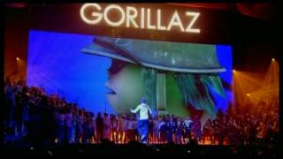 Gorillaz  Dirty Harry Live BRITs Performance [upl. by Elyagiba]