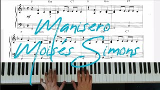 El Manisero  Moisés Simons Piano Partitura Gratis Pdf [upl. by Asilanna]