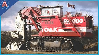 OampK Terex RH400  The Largest Hydraulic Excavator ever created by man  AnDaHydraulic [upl. by Anauqahc]