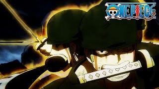 Zoro vs Kaido  One Piece sub español [upl. by Nodlehs]