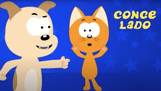 CONGELADO 🐶🐱🐷 El gatito Koté 😺 Canciones infantiles [upl. by Werner]