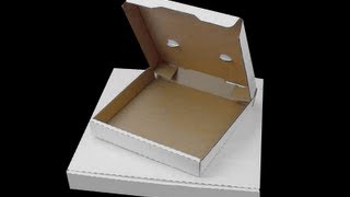 How to Make A Pizza Box [upl. by Euqram]