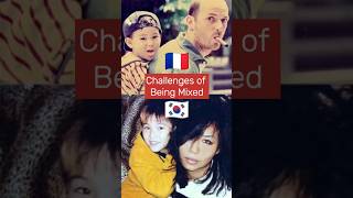 Challenges of Growing Up Mixed 🇰🇷🇫🇷🧐 mixed mixedfamily mixedrace korean 혼혈 asian culture [upl. by Seto]