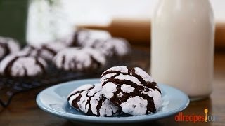 How to Make Chocolate Crinkles  Cookie Recipes  Allrecipescom [upl. by Aniraz149]