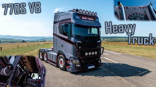 FULL WALKAROUND Scania 770S V8 6x4 Heavy Truck  JV Truckstyling [upl. by Ofori]