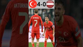 Türkiye vs Letonya EURO 2024 Elemeleri [upl. by Lavinie537]