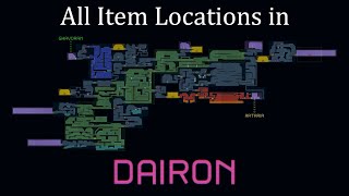 Metroid Dread  Dairon All Items [upl. by Tripp]