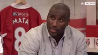 Pep Owen Stam Sven Sol Campbell amp Andy Cole on Paul Scholes [upl. by Ardnalac]