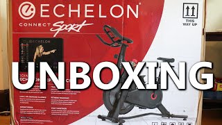 Echelon Connect Fitness Bike Unboxing and Setup [upl. by Anderegg120]