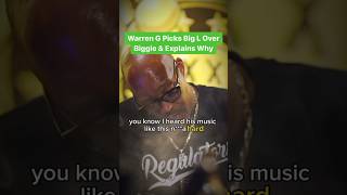 Warren G Picks Big L Over Biggie And Explains Why [upl. by Hsivat]