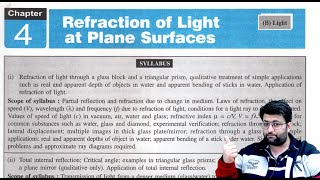 Refraction of Light Through Plane Surfaces in ONE SHOT Class 10 ICSE Physics Explained [upl. by Aihsem743]