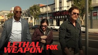 Murtaugh And Riggs Are Shot At While Bringing A Witness In  Season 1 Ep 10  LETHAL WEAPON [upl. by Ellenar105]