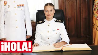 La princesa Leonor ingresa en la Escuela Naval de Marín así será su rutina como guardiamarina [upl. by Gilbye711]