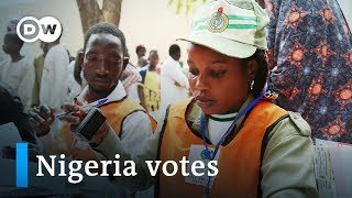 Nigeria election 2019 Voters go to polls after tense one week delay  DW News [upl. by Kruger]