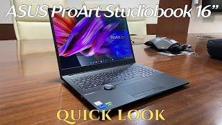 Asus ProArt Studiobook 16 H7600ZM  Overview [upl. by Ireg]