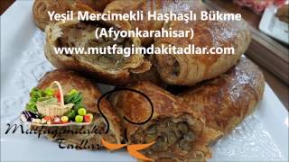 Yeşil Mercimekli Haşhaşlı Bükme Tarifi Börek Tarifleri Afyonkarahisar [upl. by Karilynn]