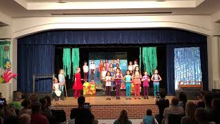 Bartram Springs Elementary • The Little Mermaid Jr • 4112019 • 2nd through 5th • Cast 1 wide [upl. by Wilfred470]