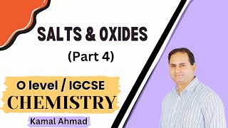 O level amp IGCSE Chemistry Salts amp Oxides Part1  MOLECULES JOURNEY [upl. by Belle330]