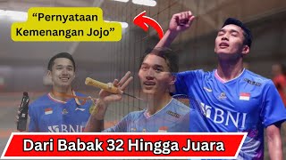 PERNYATAAN JONATHAN CHRISTIE DARI BABAK 32 BESAR HINGGA MENJADI JUARA PADA AJANG BAC2024 bac2024 [upl. by Gustie]