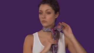 How To Tie A Scarf  Scarf Styling Guide The Neckerchief [upl. by Araf]