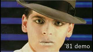 Gary Numan 1981 demo split down [upl. by Jallier]