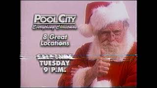 Pool City winter holiday sale November 1999 [upl. by Mufi]