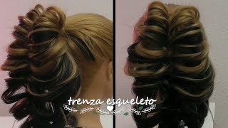 PEINADO Trenza EsqueletoBaeacroca [upl. by Yltneb750]