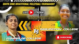 🔥 Panimalar Vs Assumption College  Kerala  HD Live  Bargur  2024 [upl. by Namlaz191]