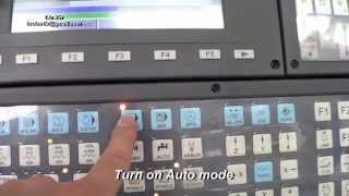 SYNTEC for row type ATC step by step China cnc routerChina cnc router [upl. by Nylrak]