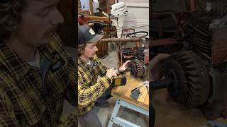 Vintage Homemade Riding Mower Part 4 [upl. by Siblee]