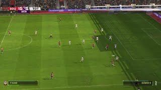 Southampton VS Tottenham Hotspur EA SPORTS FC 24 [upl. by Parcel]