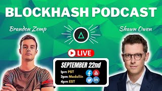 BlockHash Podcast EP 274  Shawn Owen  CEO of SALT Lending [upl. by Telfore]